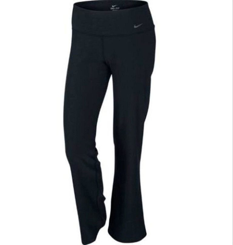 NIKE Womens Legend 2.0 Training Pants Regular Fit Black 849999-010 ...