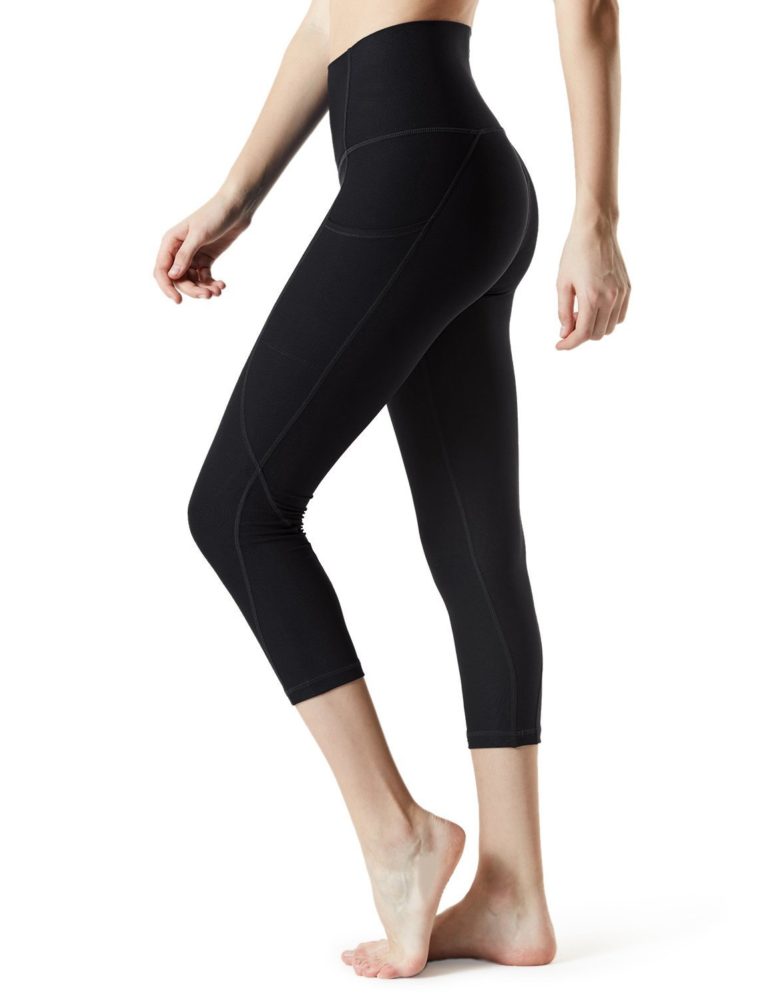 TSLA Tesla FYP42 Women's High-Waisted Ultra-Stretch Tummy Control Yoga Pants