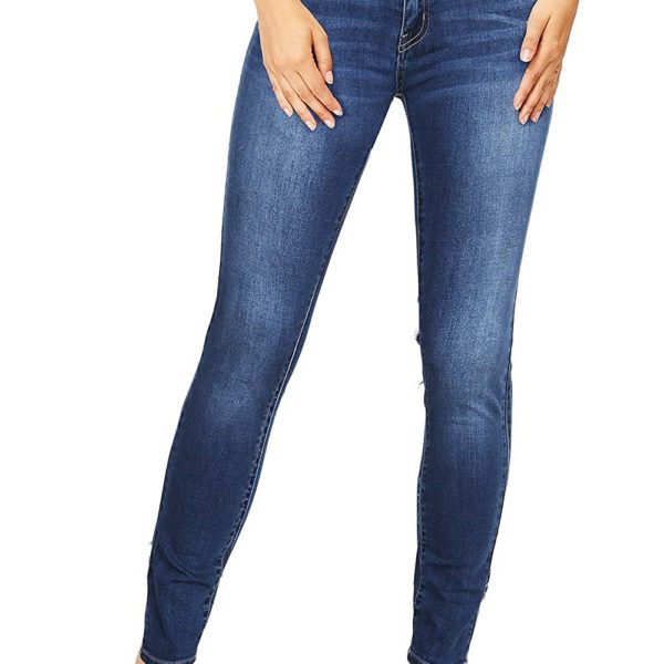 Wax Women's Juniors Basic Stretchy Fit Skinny Jeans - Shop2online best ...