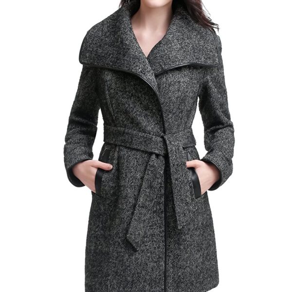 BGSD Women's Etta Wool Blend Wrap Coat (Regular & Plus) - Shop2online ...