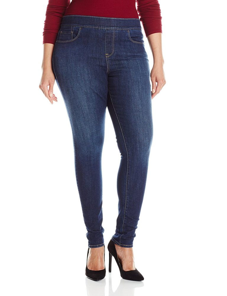 Levi’s Women’s Plus Size Perfectly Slimming Pull-On Skinny ...