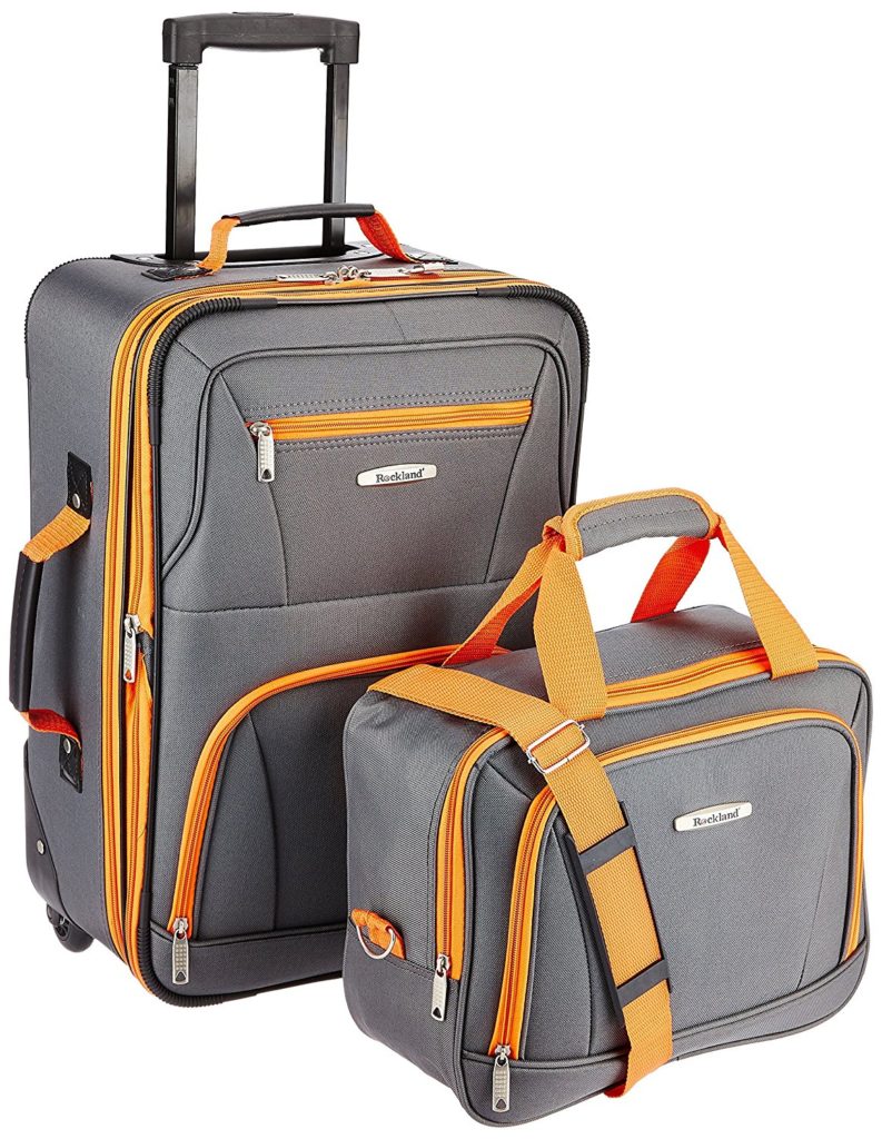 rockland luggage 2 piece set